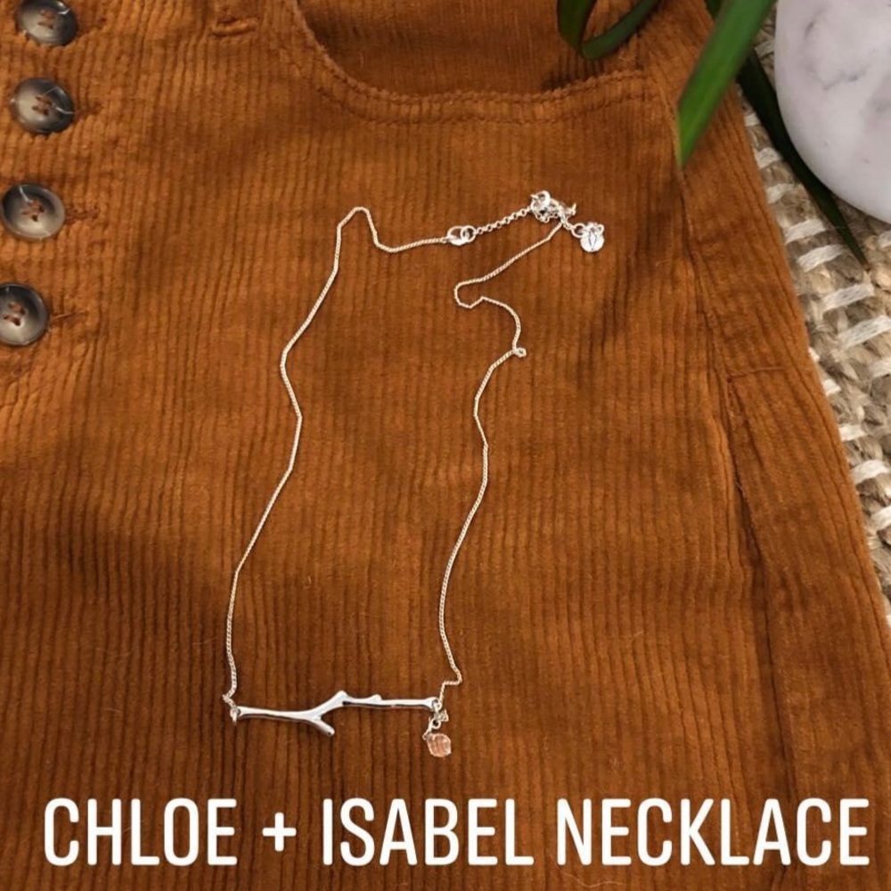 Chloe and Isabel tree branch necklace
